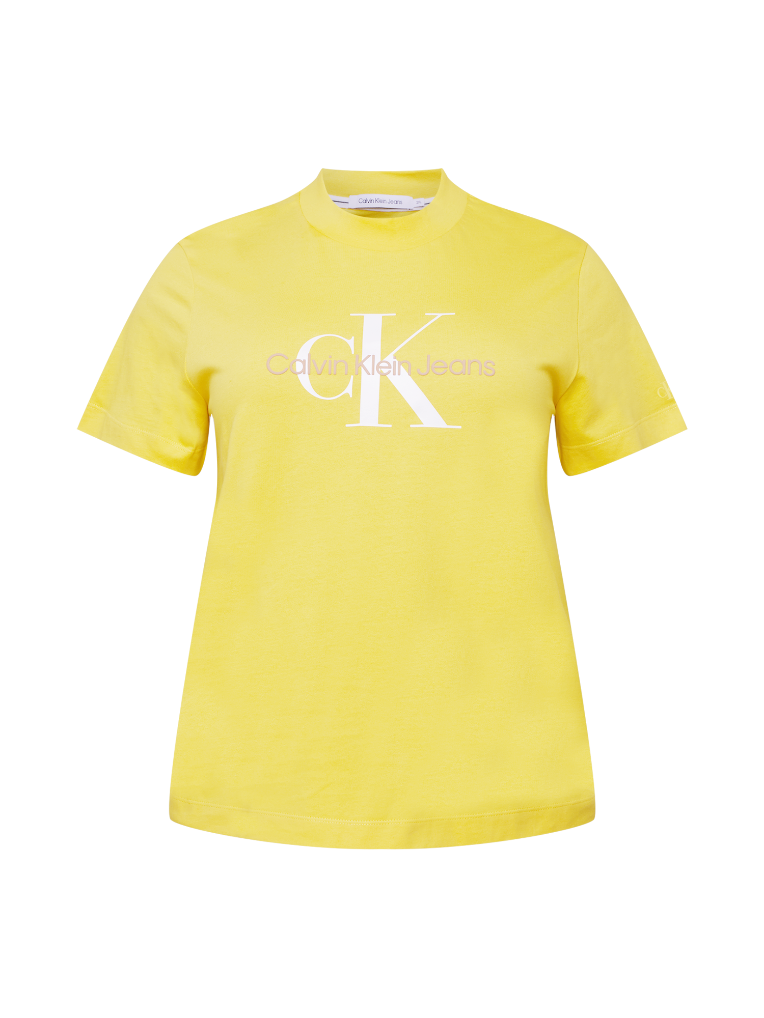 Odzież 74IkW Calvin Klein Jeans Curve Koszulka w kolorze Żółtym 
