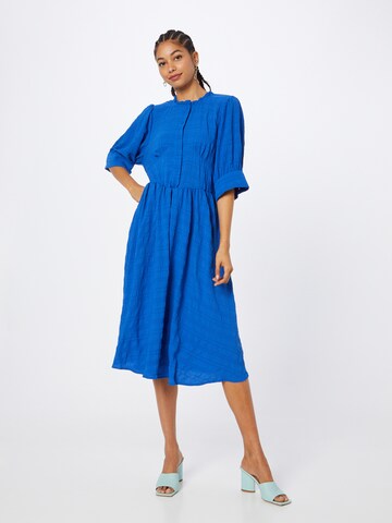 Lollys Laundry Košilové šaty 'Boston' – modrá: přední strana