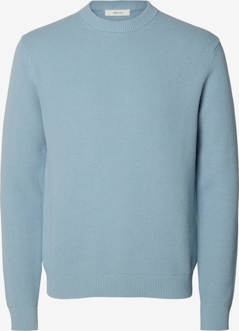 SELECTED Pullover 'SLHDANE' in Blau: Vorderseite