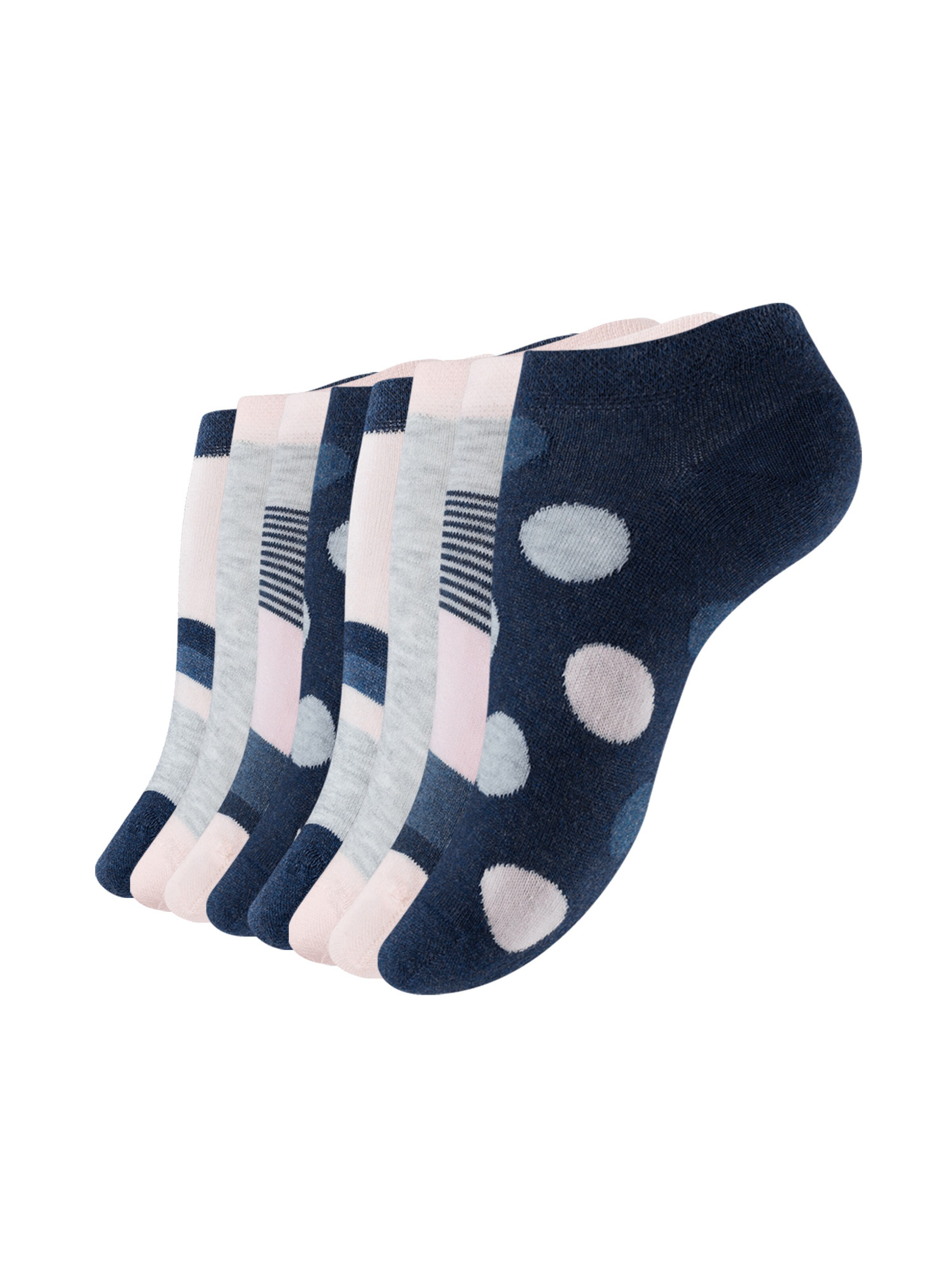 Vincent Creation Socken in navy / grau / rosa, Produktansicht