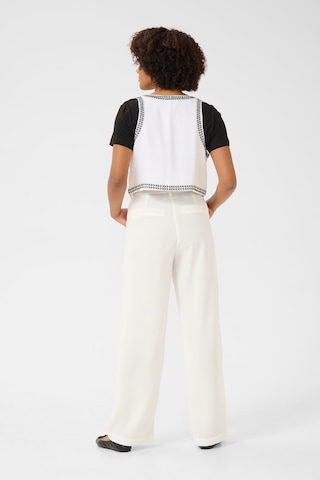 Gilet 'CRManju' Cream en blanc