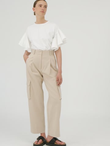 Dea Kudibal - regular Pantalón ' CaritaDEA ' en blanco: frente