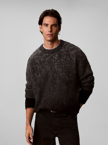 Calvin Klein Jeans Pullover in Grau: Vorderseite
