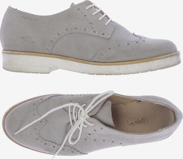 ESPRIT Flats & Loafers in 36 in Grey: front