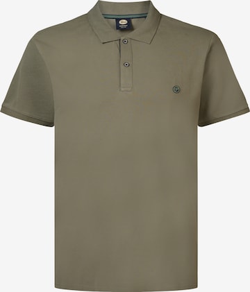 Petrol Industries Poloshirt 'Inside' in Grün: Vorderseite