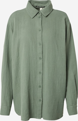 QS Blouse in Green: front