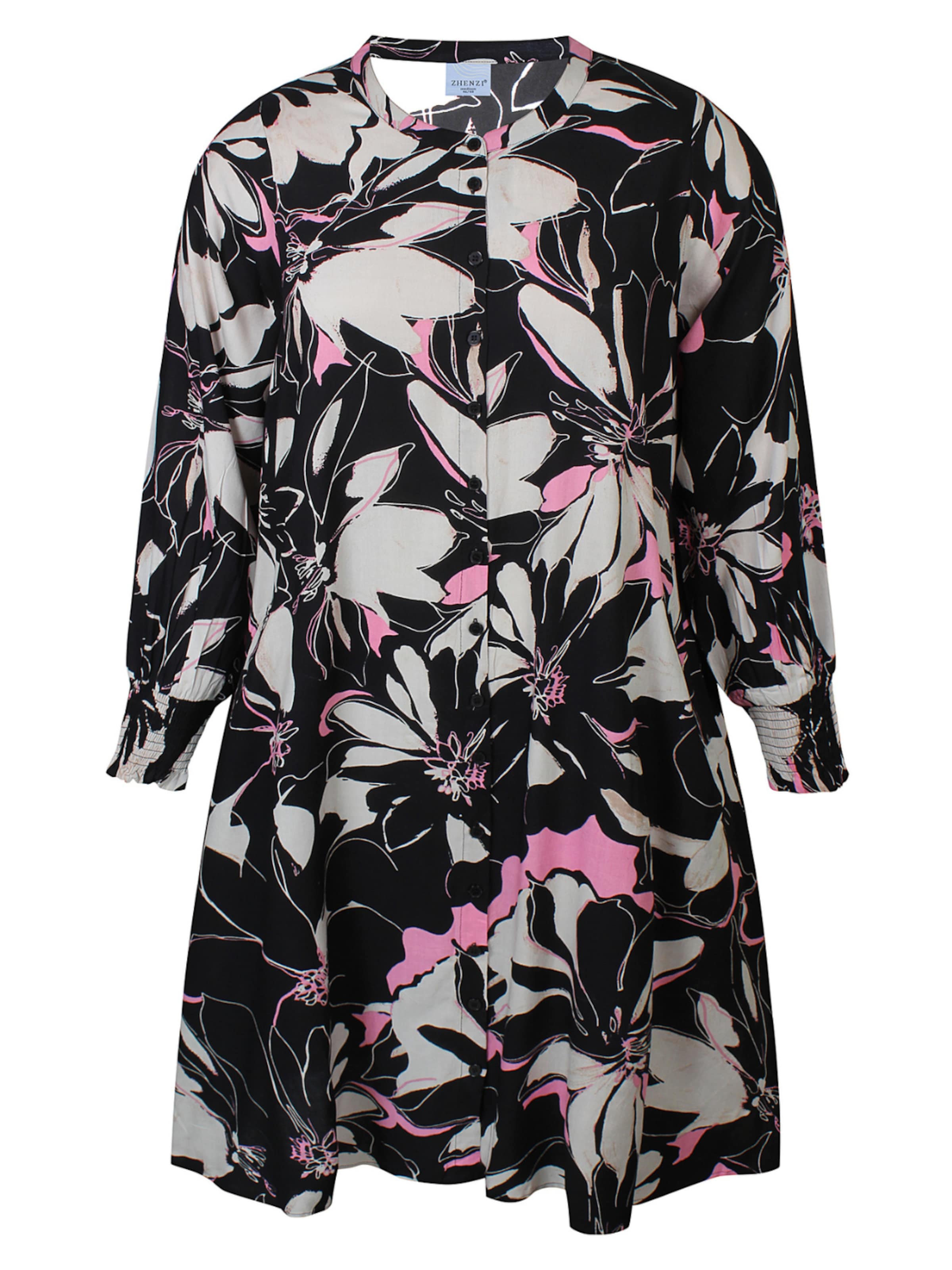 Zhenzi Jurk 'Amaya 1196' in Roze: voorkant