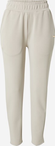 Athlecia Tapered Sportbroek in Grijs: voorkant