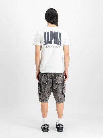ALPHA INDUSTRIES Avar lõige Klapptaskutega püksid, värv hall