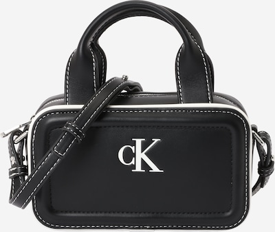 One Size dydžio Rankinė 'Contrast Monogram' iš Calvin Klein, spalva – juoda / balta, Prekių apžvalga