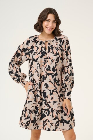 Kaffe Kleid 'Paco' in Beige: Vorderseite