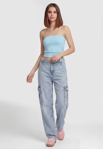 MYMO Top in Blauw