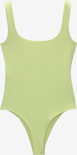 Tricou body Pull&Bear pe verde pastel, Vizualizare produs