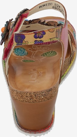 Laura Vita Strap Sandals 'Bonito 524' in Beige