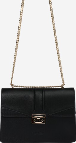 Seidenfelt Manufaktur Crossbody Bag 'ROROS' in Black: front