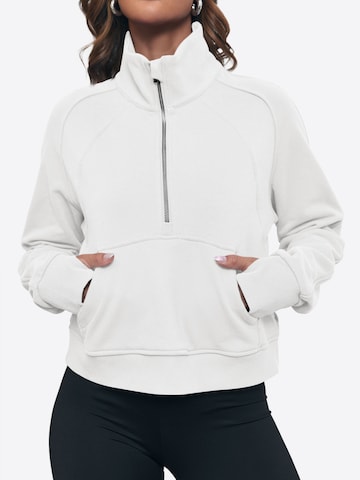 Sweat-shirt Imily Bela en blanc