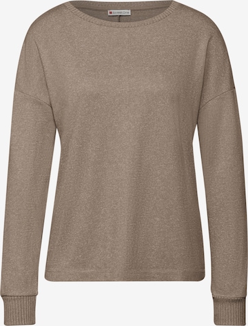 STREET ONE Shirt in Beige: Vorderseite