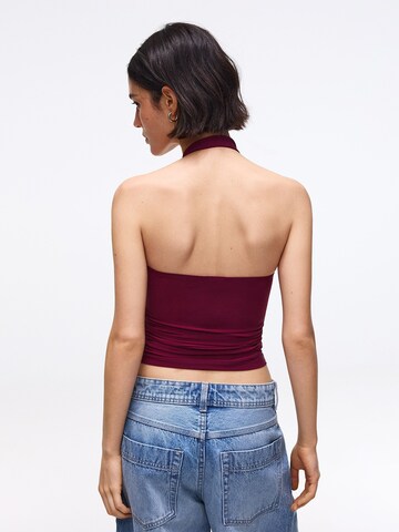 Bershka Top in Rot
