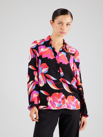 Y.A.S Blouse 'FIMA' in Zwart: voorkant