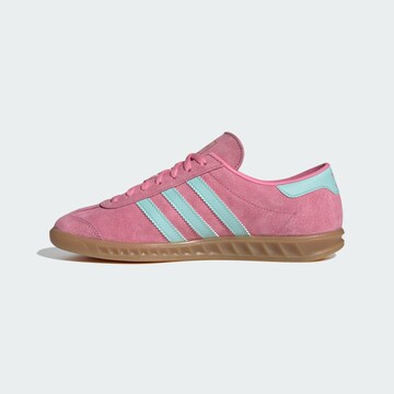 ADIDAS ORIGINALS Trampki niskie 'Hamburg' w kolorze różowy