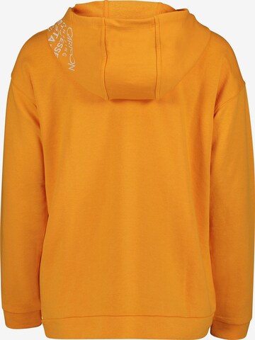 Cartoon Sweatshirt in Oranje