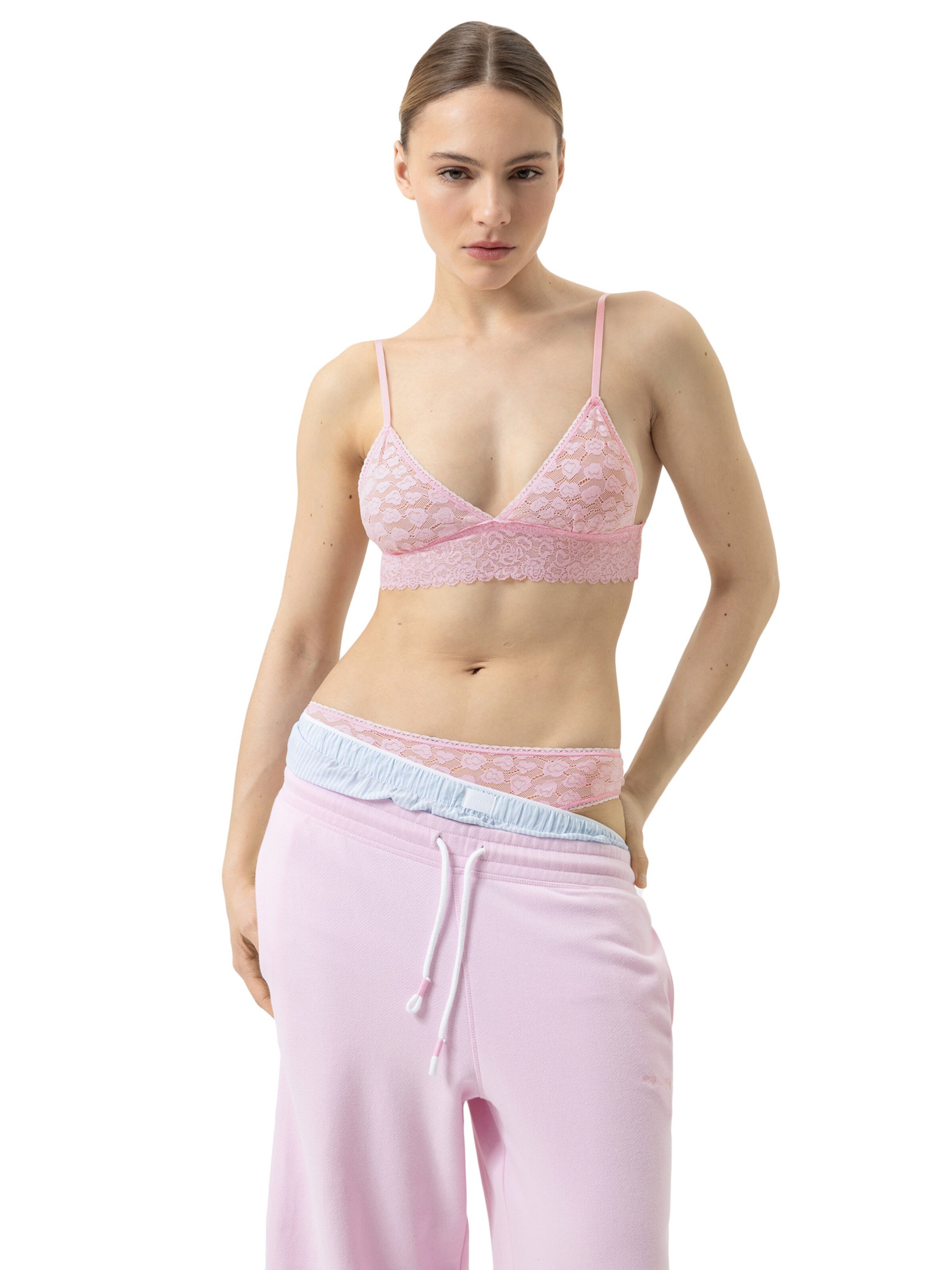 Triangle Soutien-gorge 'Savage Lace' Mey en rose