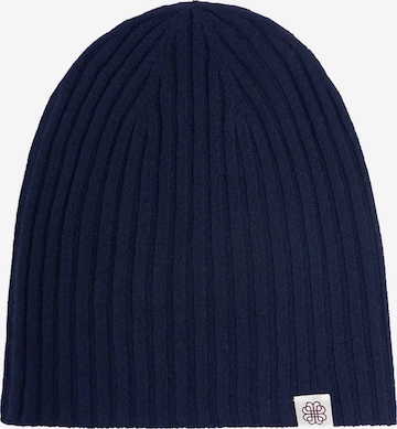 GOBI Cashmere Mössa 'Unisex Cashmere Rib Knit Hat' i blå: framsida