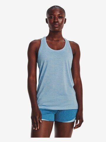 UNDER ARMOUR Sports Top 'Tech' in Blue: front
