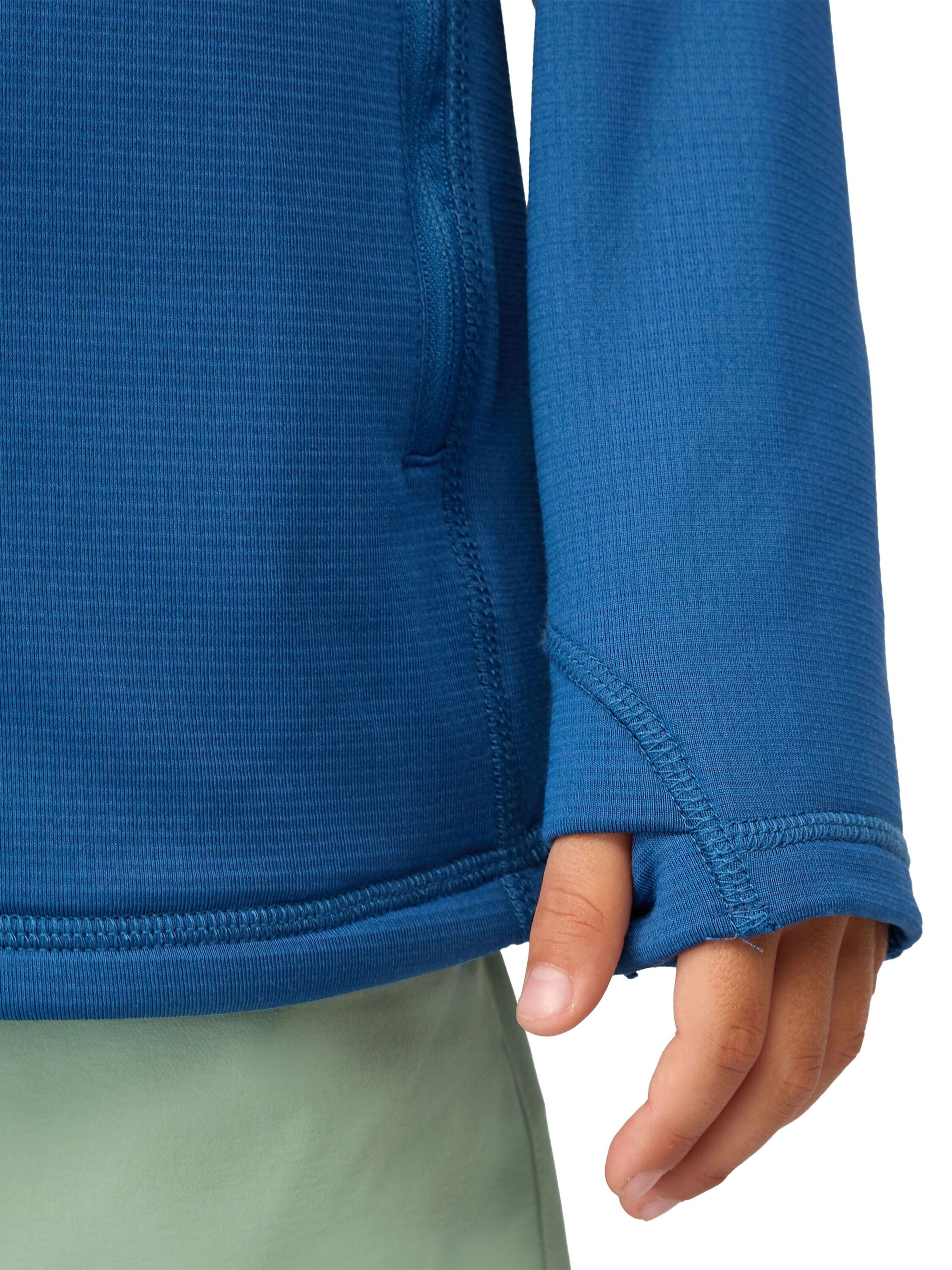 MAMMUT Athletic Fleece Jacket 'Taiss' in Blue