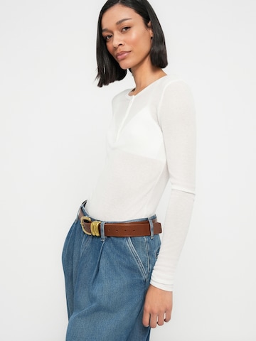 Samsøe Samsøe Свободный крой Джинсы с плиссировкой 'Saharper' в Синий