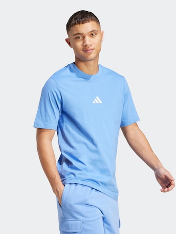 ADIDAS SPORTSWEAR Performance Shirt 'Essentials' in Blue: front