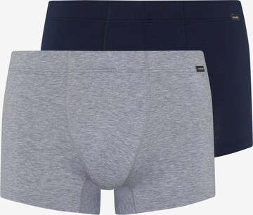 Hanro Retro Boxershorts ' Cotton Essentials ' in Blau: predná strana