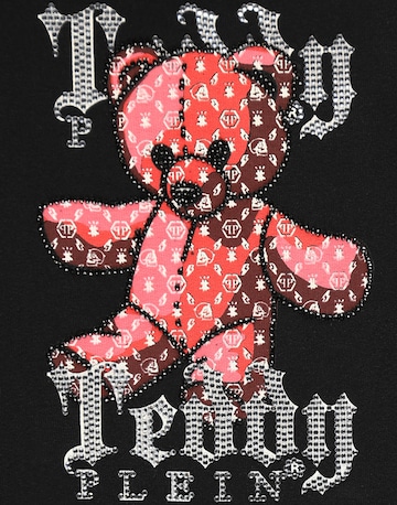 Philipp Plein Tapered Broek 'Teddy Bear' in Zwart