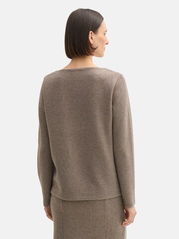 TOM TAILOR Sweatshirt in Beige