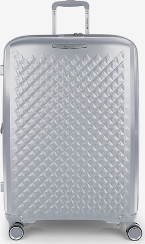 Valisette 'Queens' Gabol en argent : devant