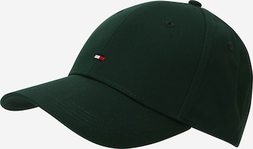 TOMMY HILFIGER Cap in Green: front