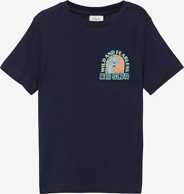 s.Oliver Shirt in Blue: front