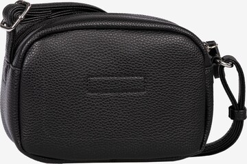 TOM TAILOR - Bolso de hombro en negro: frente