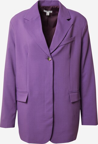 TOPSHOP Blazer in Purple: front