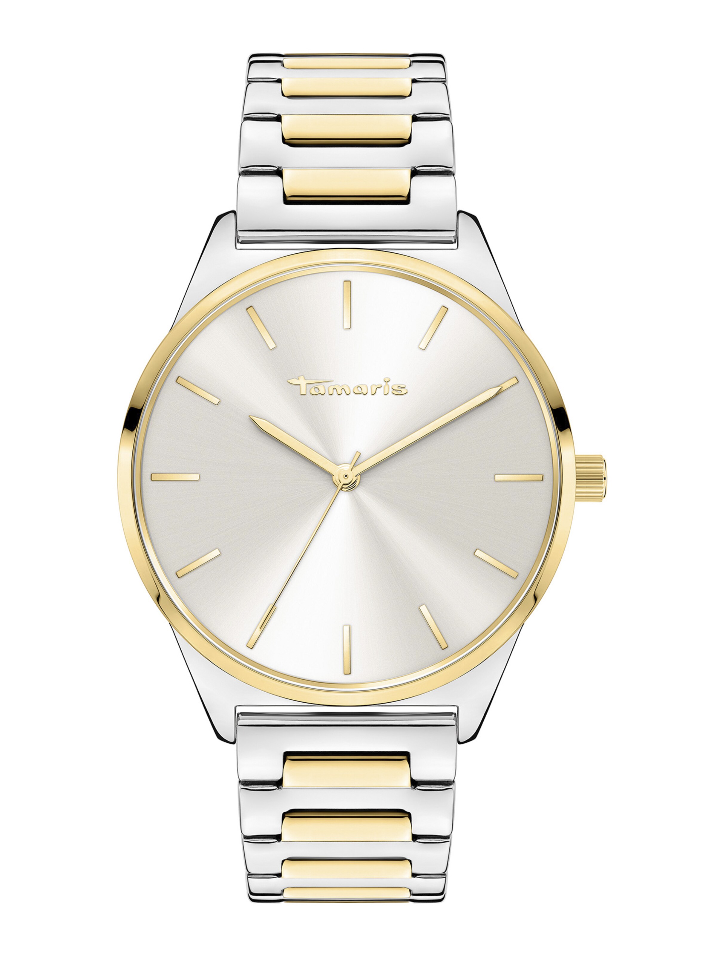 Montre à affichage analogique Tamaris en argent : devant