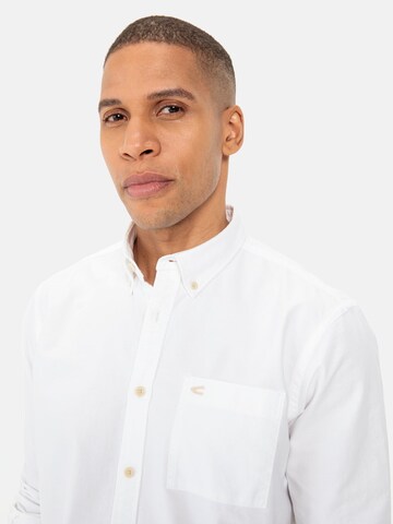CAMEL ACTIVE Regular fit Button Up Shirt in White
