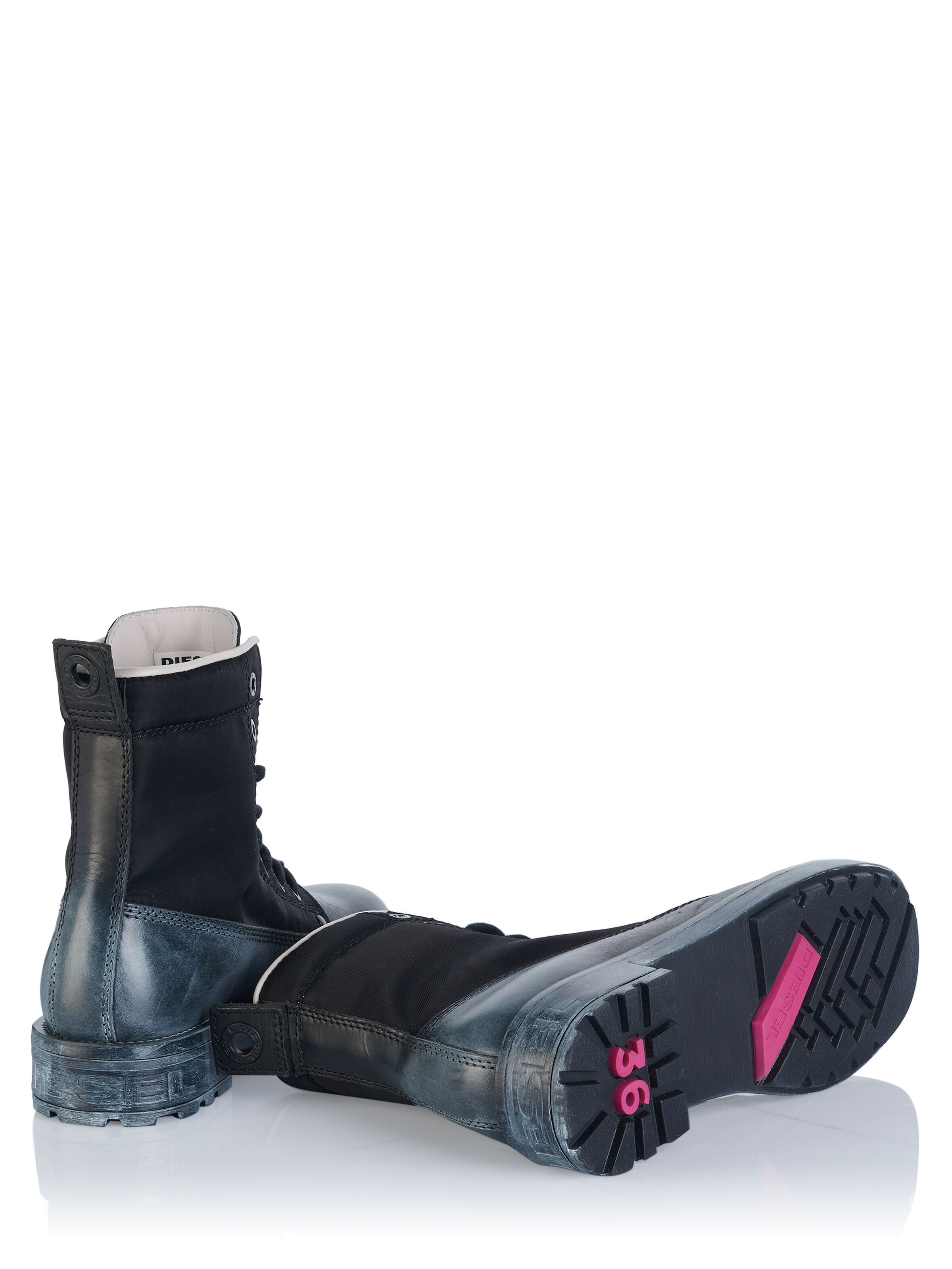 Ankle boots 'Diesel Stiefel' di DIESEL in nero