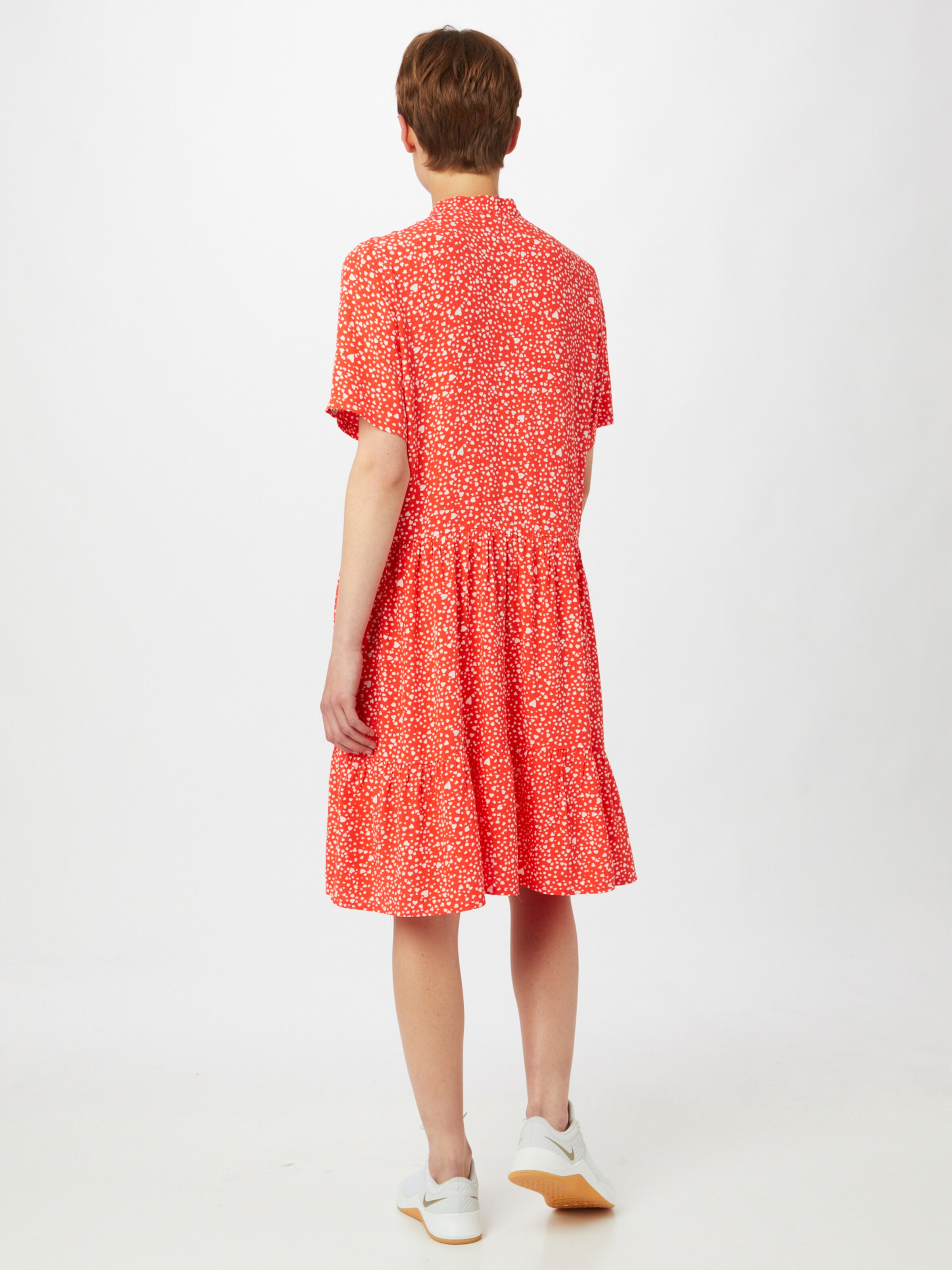 Frauen Große Größen mbym Kleid 'Lecia' in Rot - ME27185 Frauen Große Größen mbym Kleid 'Lecia' in Rot - ME27185