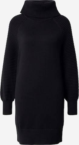 ESPRIT Knitted dress in Black: front