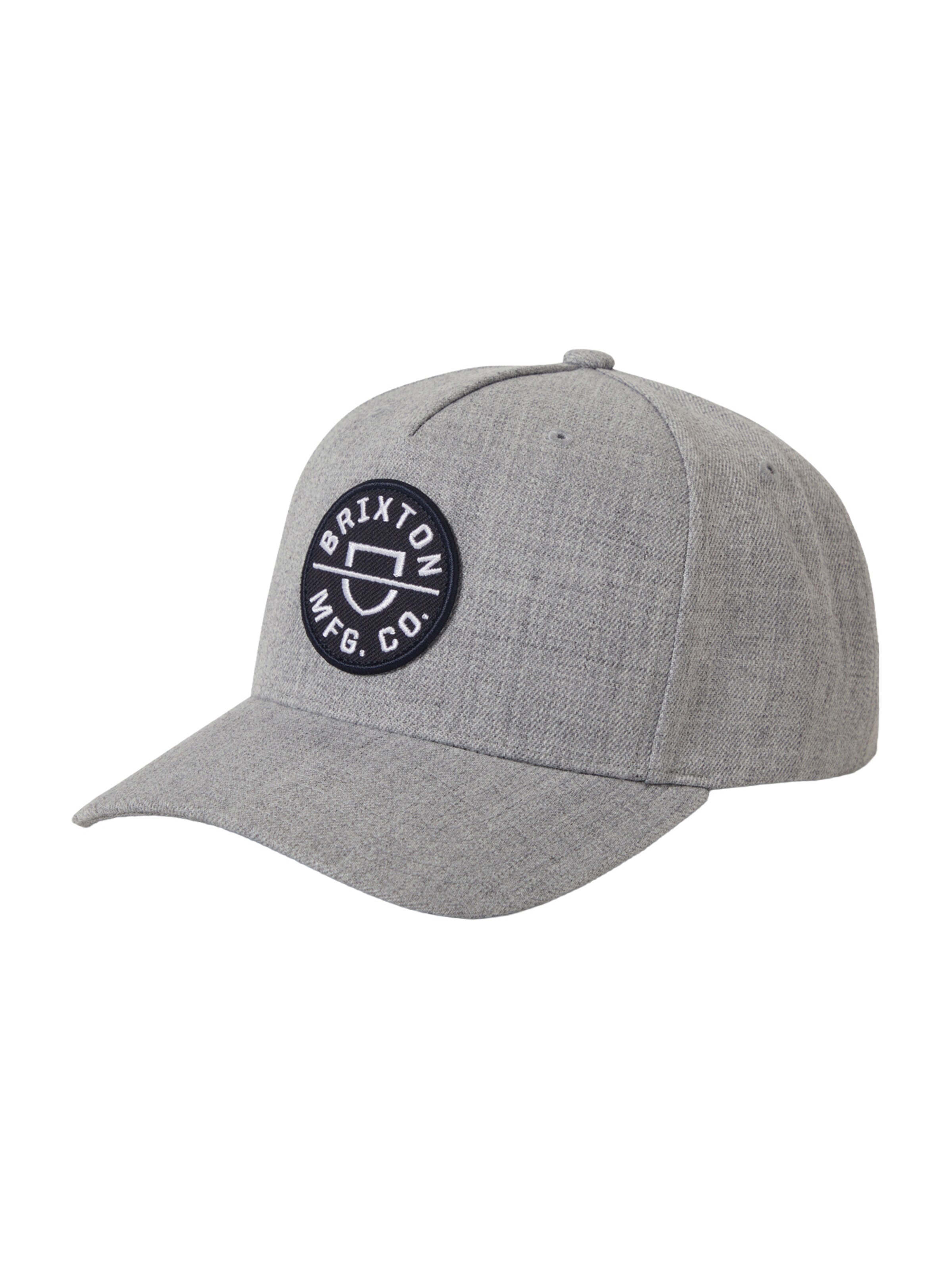 Brixton Cap in Grey: front