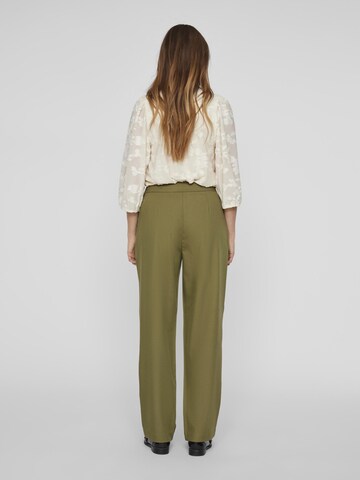 Regular Pantalon VILA en vert