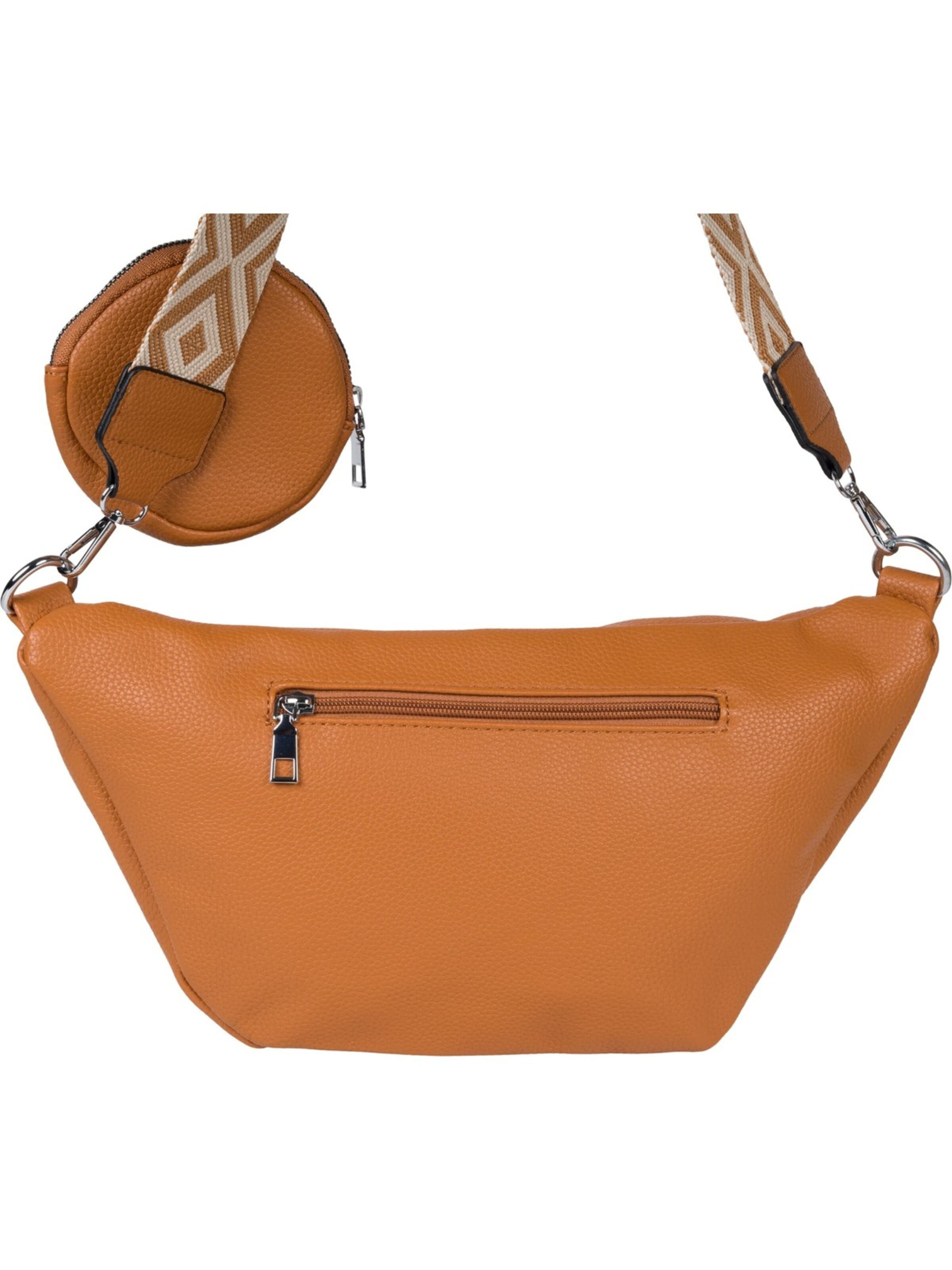 styleBREAKER Umhängetasche 'Halbmond Crossbody Bag Set 3-Teilig'‌‌‌‌‌‌‌‌‌‌ in Braun