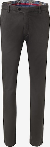 MEYER Chino trousers 'Roma' in Grey: front