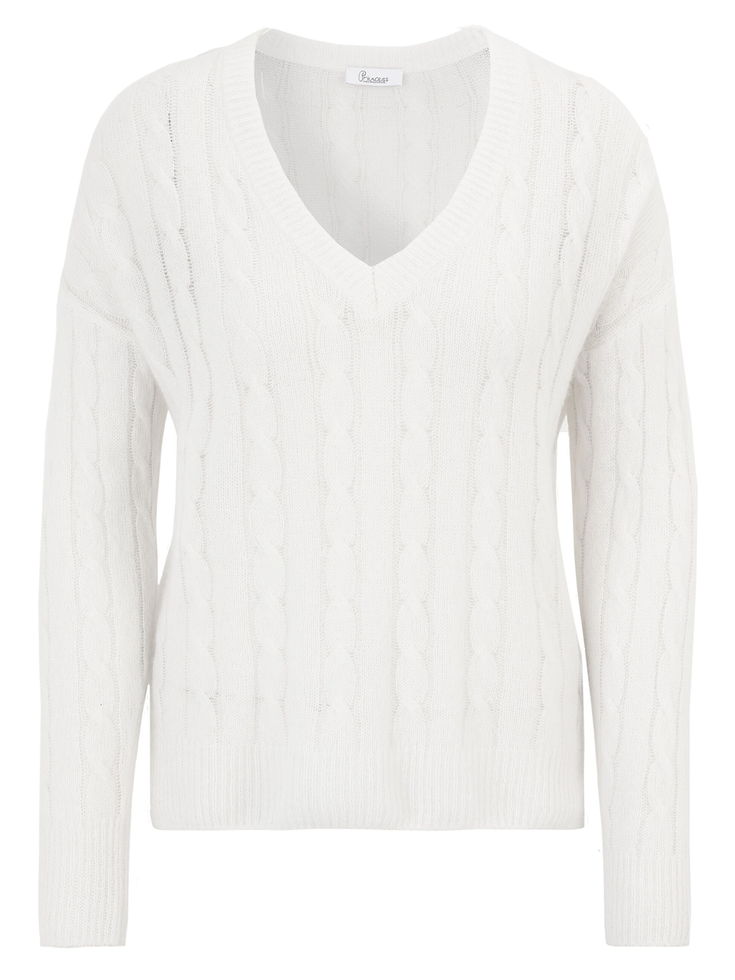 PRINCESS GOES HOLLYWOOD Pullover in Weiß: Vorderseite