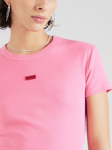 HUGO - Camisa 'Deluisa' em rosa